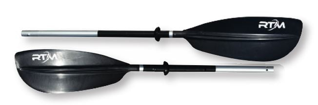 RTM Paddle Elegance Assymetrical Dounie Paddle Oversized Alu Shaft With Drip Rings - Polypropylene Blades- Part 1