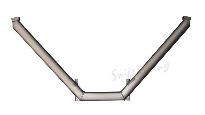 Swift Racing - Scull Aluminium Reverse Wing Rigger Hard Anodised